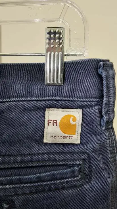 Carhartt FR Flame Resistant Work Pants - Navy Blue (30x30) - Picture 4 of 4